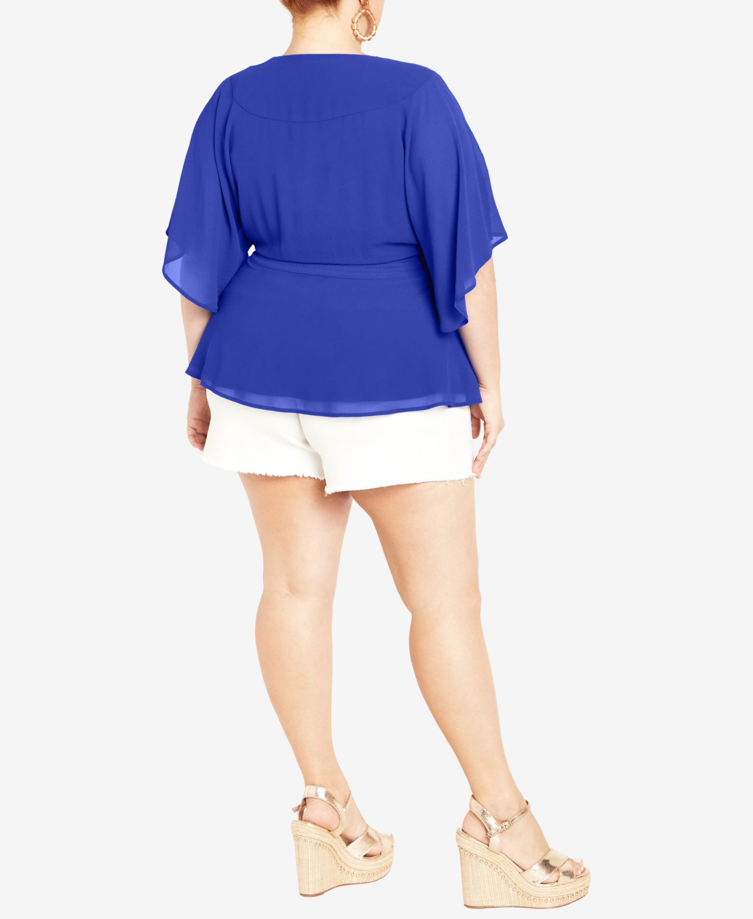 Women's Elegant Wrap Top