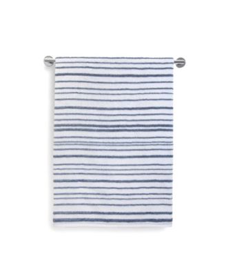 Cassadecor Urbane Stripe Cotton Wash Towel, 13" x 13"