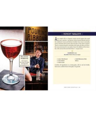 New York Cocktails- An Elegant Collection of over 100 Recipes Inspired by the Big Apple (Travel Cookbooks, NYC Cocktails and Drinks, History of Cocktails, Travel by Drink) by Amanda Schuster