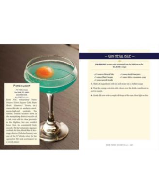 New York Cocktails- An Elegant Collection of over 100 Recipes Inspired by the Big Apple (Travel Cookbooks, NYC Cocktails and Drinks, History of Cocktails, Travel by Drink) by Amanda Schuster