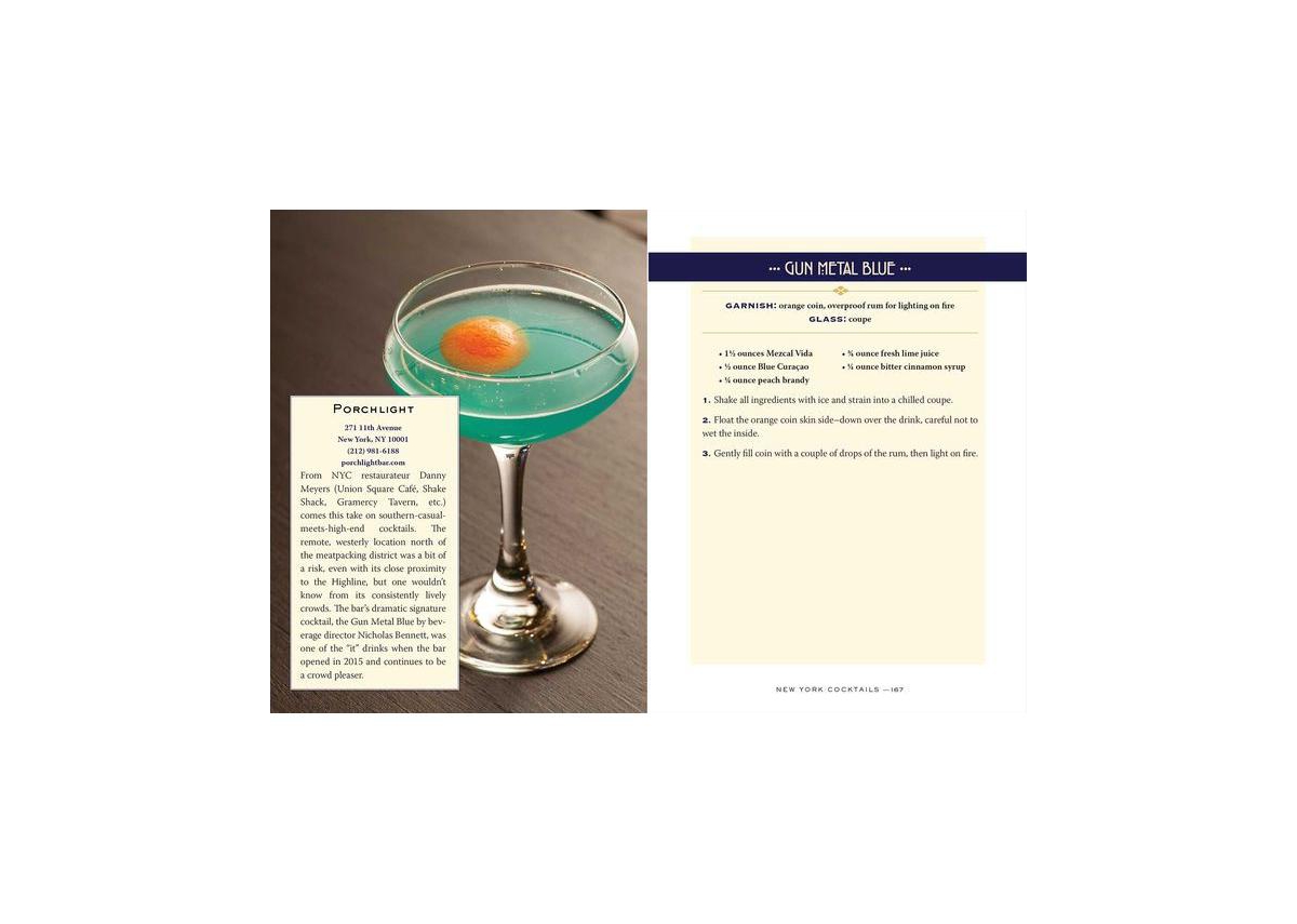 New York Cocktails- An Elegant Collection of over 100 Recipes Inspired by the Big Apple (Travel Cookbooks, Nyc Cocktails and Drinks, History of Cockta