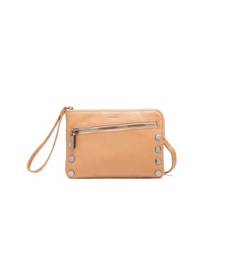 Nash Small Leather Crossbody Wristlet