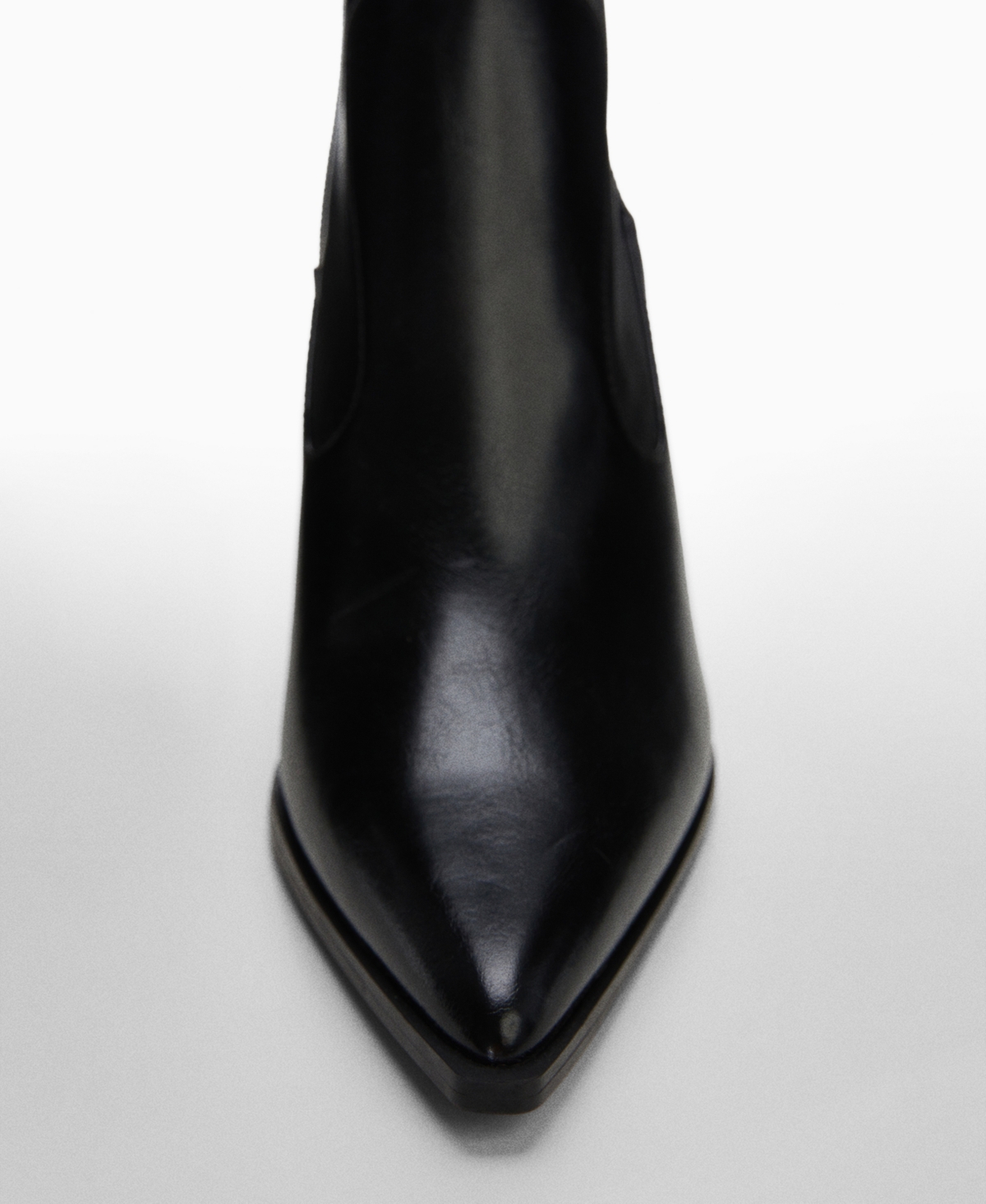 Mango Women's Pointy Elasticated Ankle Boots