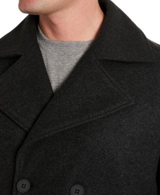 Men's Double-Breasted Peacoat 