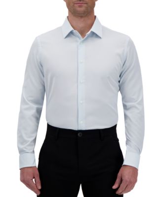 Report Collection - Men's Slim-Fit Motif-Print Dress Shirt