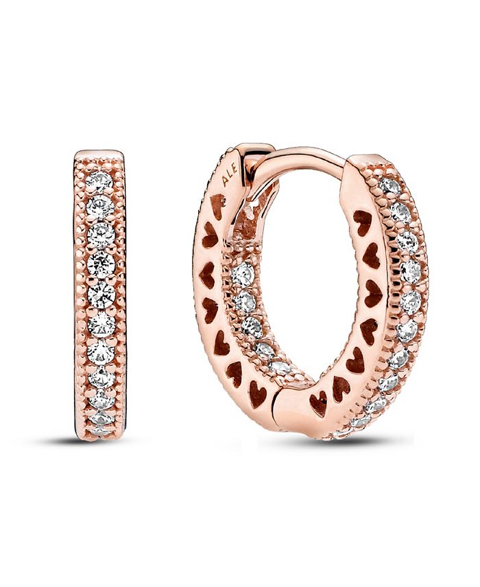 Macy's rose hotsell gold hoop earrings