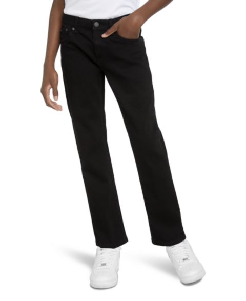 Джинсы Levi's 511™ Slim-Fit Stretch Performance Jeans для мальчиков, цвет: Чёрный