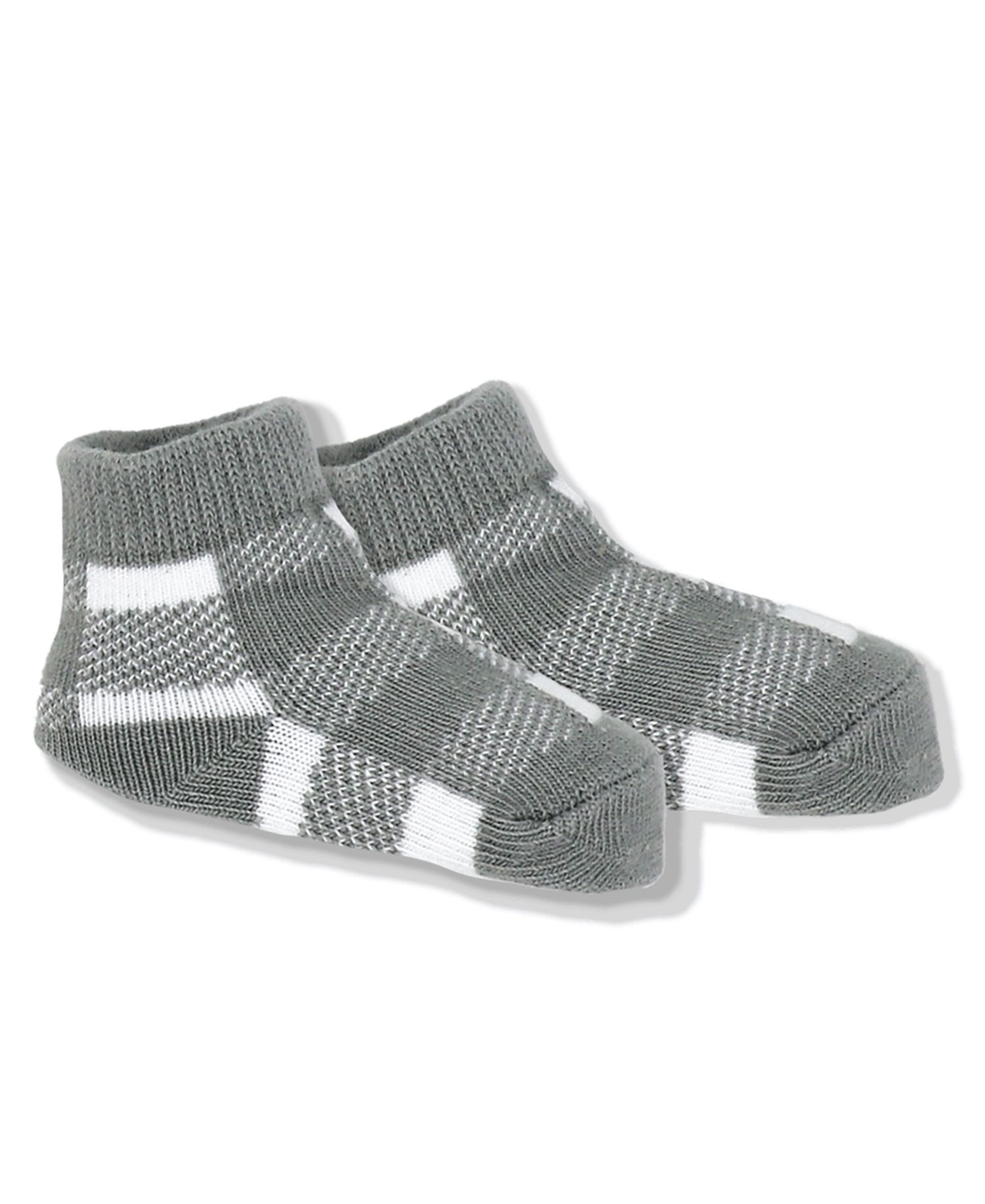 Baby Boys or Baby Girls Buffalo Plaid Bodysuit, Pants and Socks, 3 Piece Set