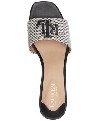 Lauren Ralph Lauren★ Women's Fay Logo Dress サンダル Lauren Ralph Lauren Women's Fay Logo Dress Sandals - Macy's