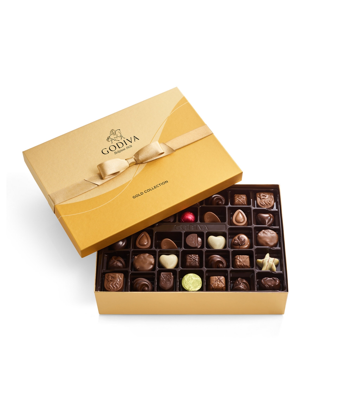 Godiva Chocolatier Assorted Chocolate Gold-tone Gift Box, 72 Piece In No Color