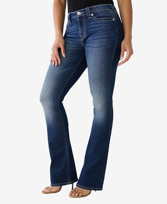 True Religion Women's Becca Mid Rise Bootcut Jeans - Macy's