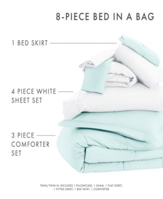 A Beautiful Bedroom 8-Pc. Lightweight Comforter Set, California King