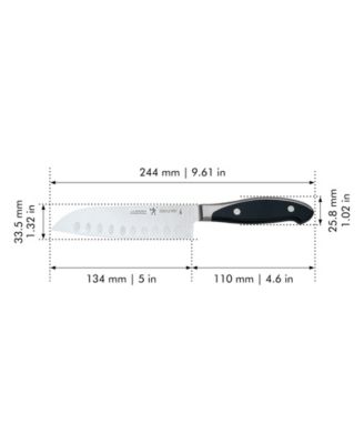 HENCKELS International Forged Synergy 5" Hollow Edge Santoku Knife