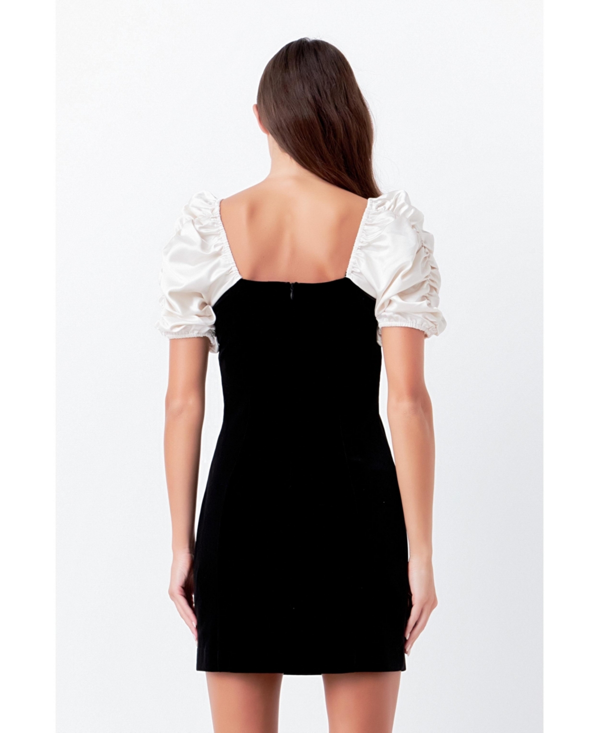 Women's Cutout Combo Mini Dress