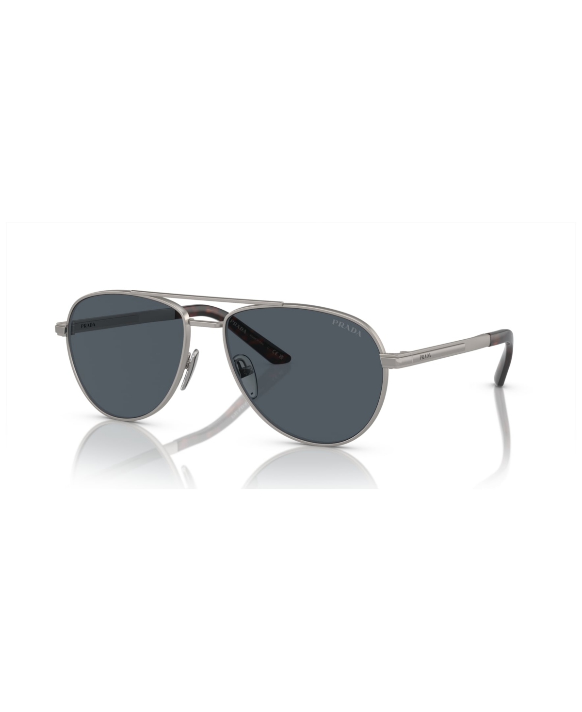Shop Prada Men's Sunglasses Pr A54s In Matte Gunmetal