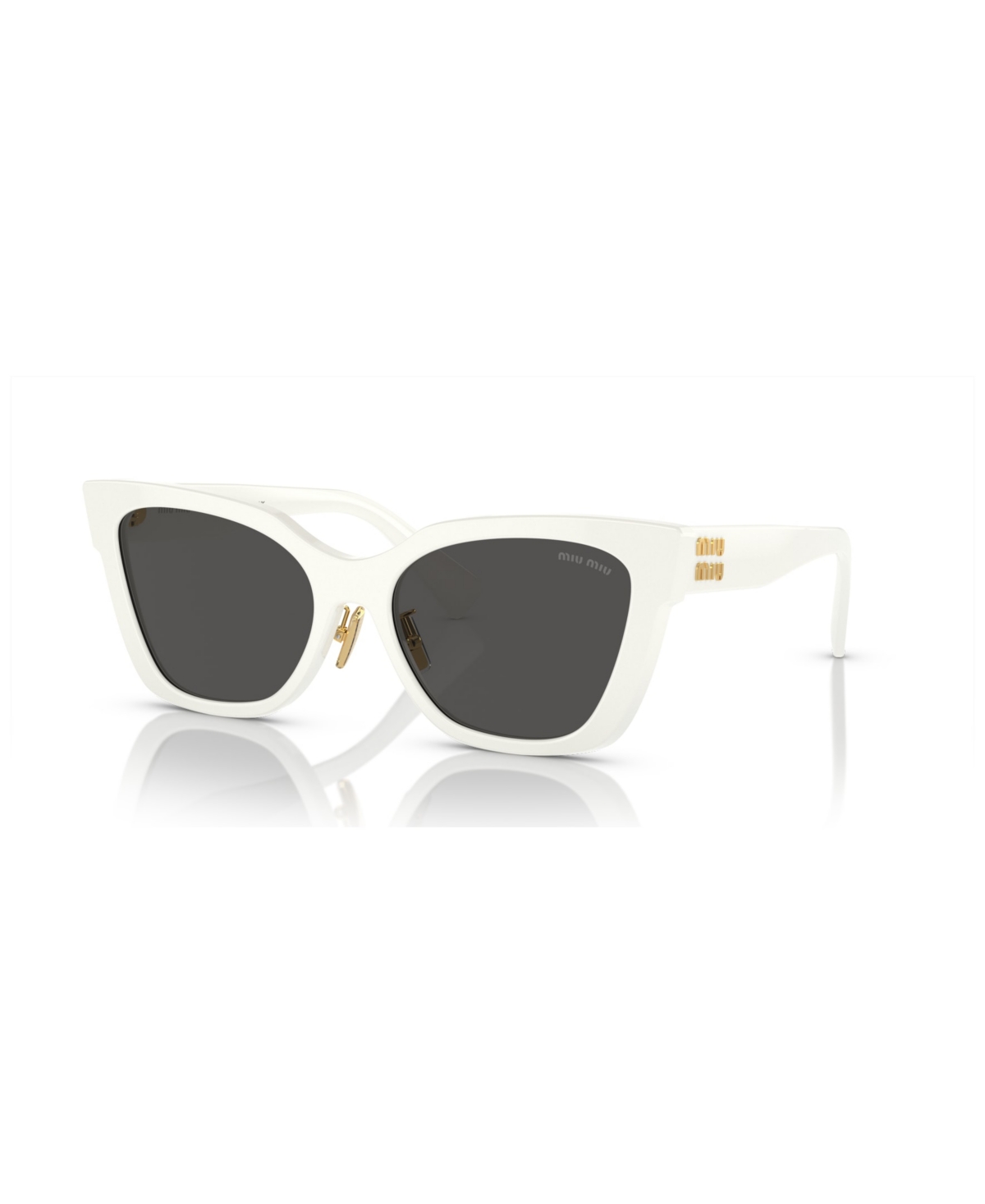 Miu Miu Women's Sunglasses Mu 02zs In White
