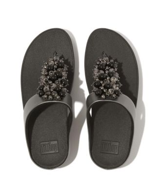 Women's Fino Bauble-Bead Toe-Post Sandals