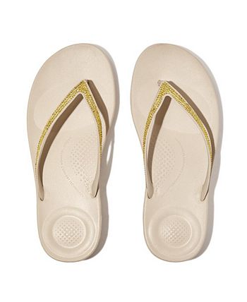 FitFlop Women's Iqushion Sparkle Flip-Flop Sandal - Macy's