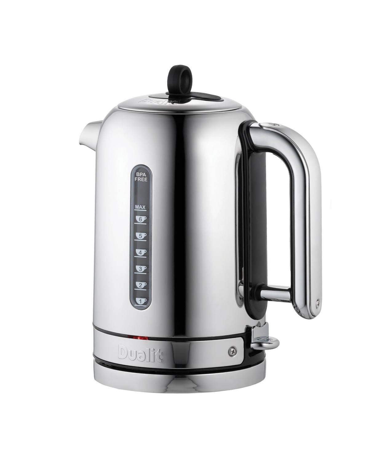 Shop Dualit Whisperboil Cordless Classic Electric Kettle In Polished Chrome