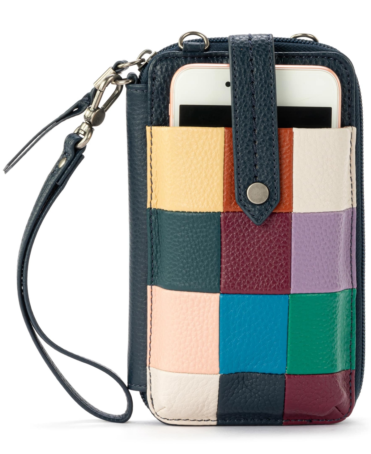 Shop The Sak Women's Silverlake Smartphone Crossbody Handbag In Multi Patch