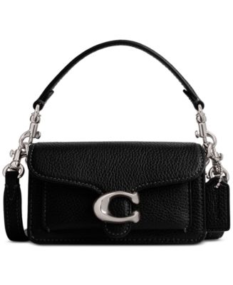 COACH タビー 12 COACH Mini Leather Tabby 12 Handbag - Macy's