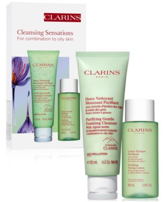 Clarins - 2-Pc. Purifying Cleansing Skincare Set - Combination To Oily Skin