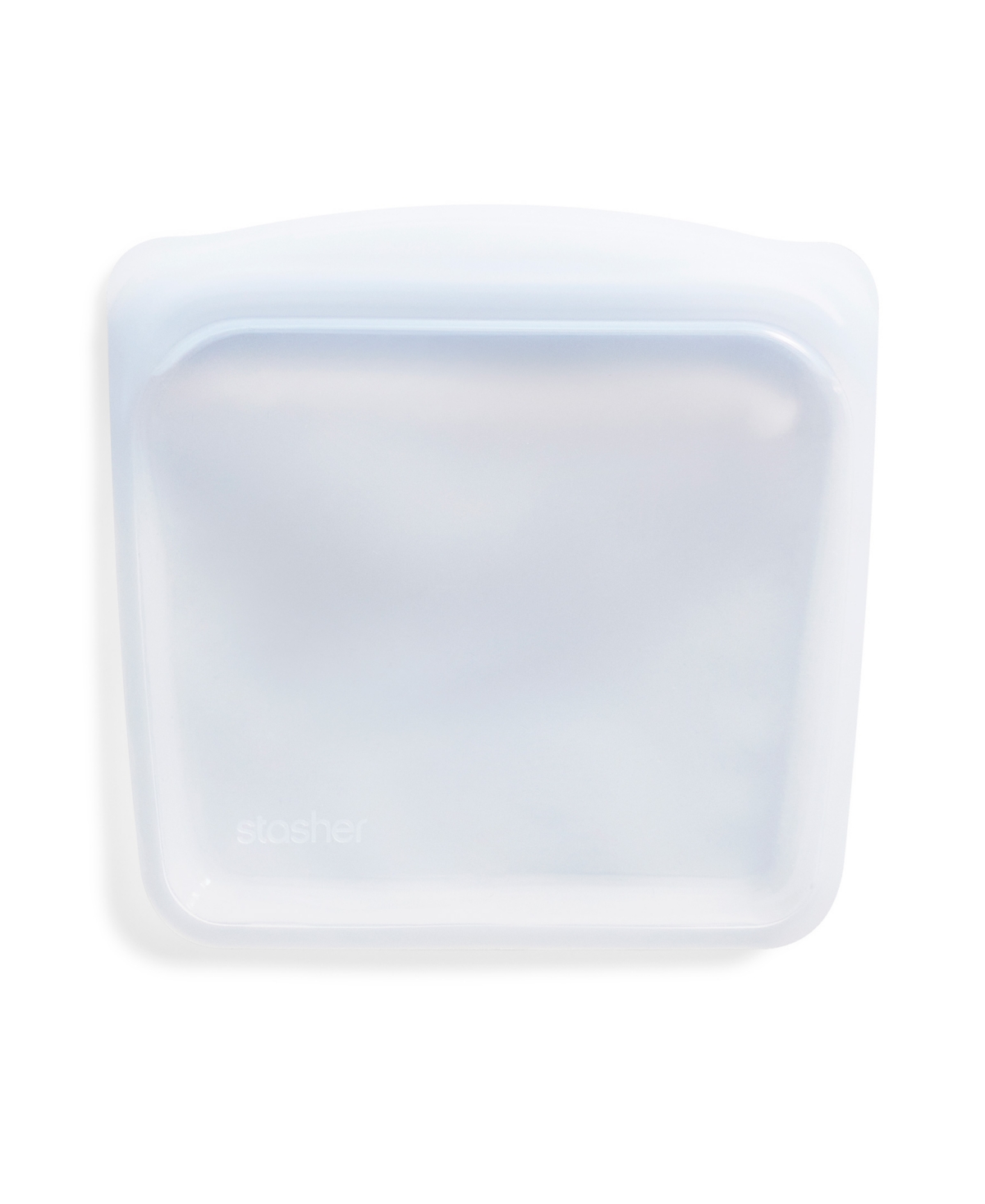 Stasher 28 fl oz Sandwich Bag, 2 Pack - Clear And Aqua