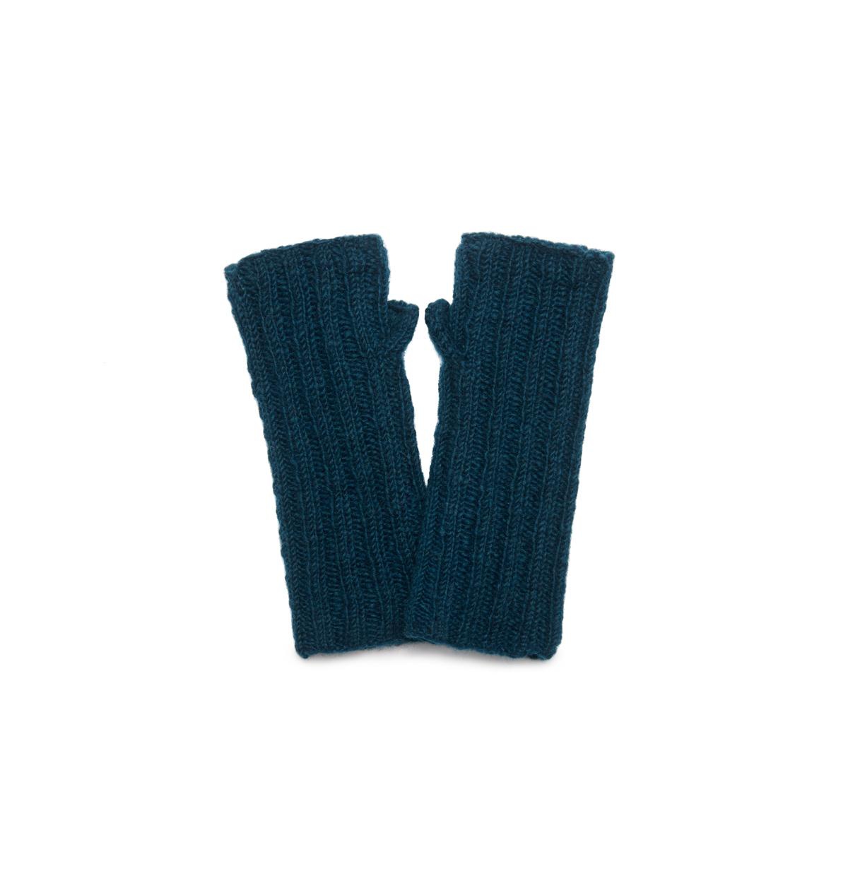 Feelgoodz Women s Artisan Hand-Knit Denali Ribbed Half Mitten