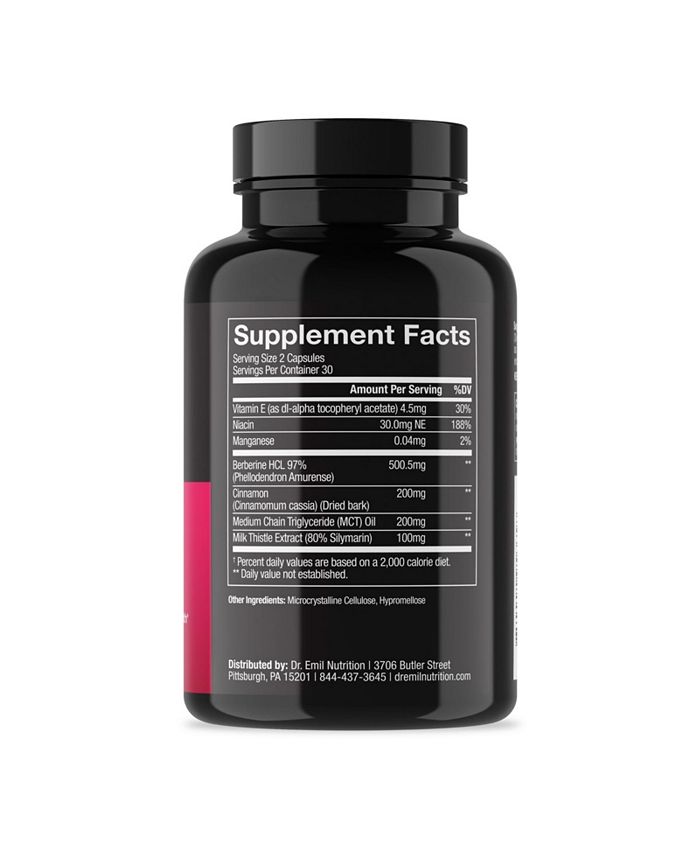 Dr. Emil Nutrition Berberine Plus Capsules Macy's