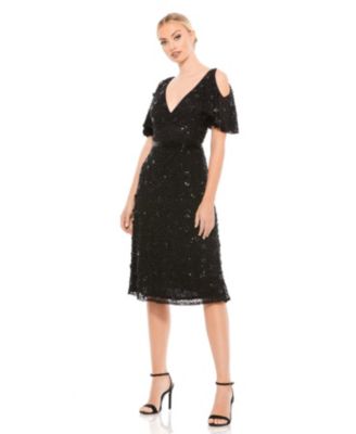 sachin and babi light blue dress $350 Aidan Mattox Women's Brown One Shoulder Cape Sleeve Evening Dress Size  4