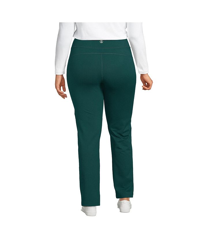 Lands' End Women's Plus Size Active Yoga Pants Macy's