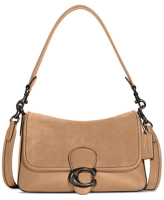 COACH Colorblock Leather Convertible Micro Soft Tabby - Macy's