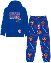 Boy's Nintendo Super Mario Bros Character Guide Pull Over Hoodie