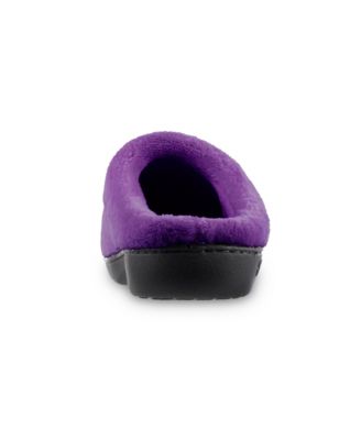 Women's Micro Terry Sport Hoodback Slippers