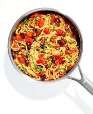 Mira Tri-Ply Stainless Steel 10" Covered Chef's Pan