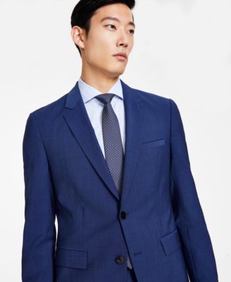 Men's Modern Fit Wool Suit Jacket