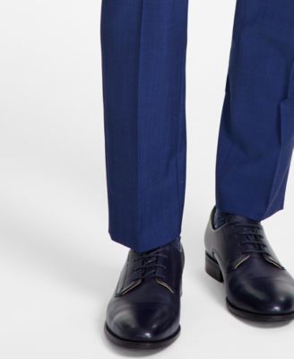 Men's Modern-Fit Wool Suit Pants