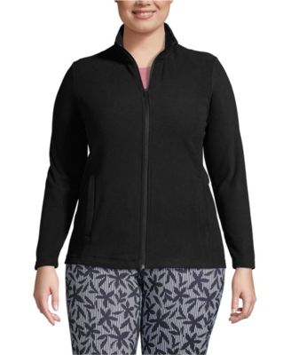 Plus Size Anyweather Fleece Full Zip Jacket