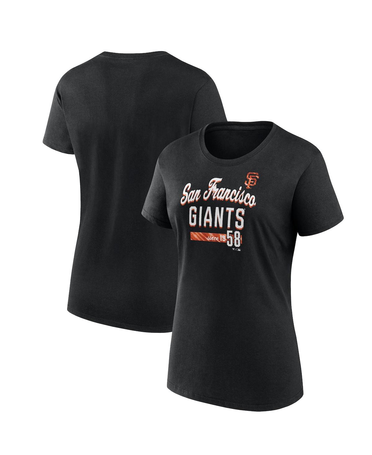 Fanatics Branded Black San Francisco Giants Logo T-shirt