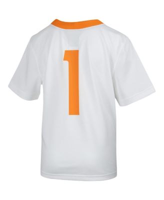 Big Boys #1 White Tennessee Volunteers Untouchable Football Jersey