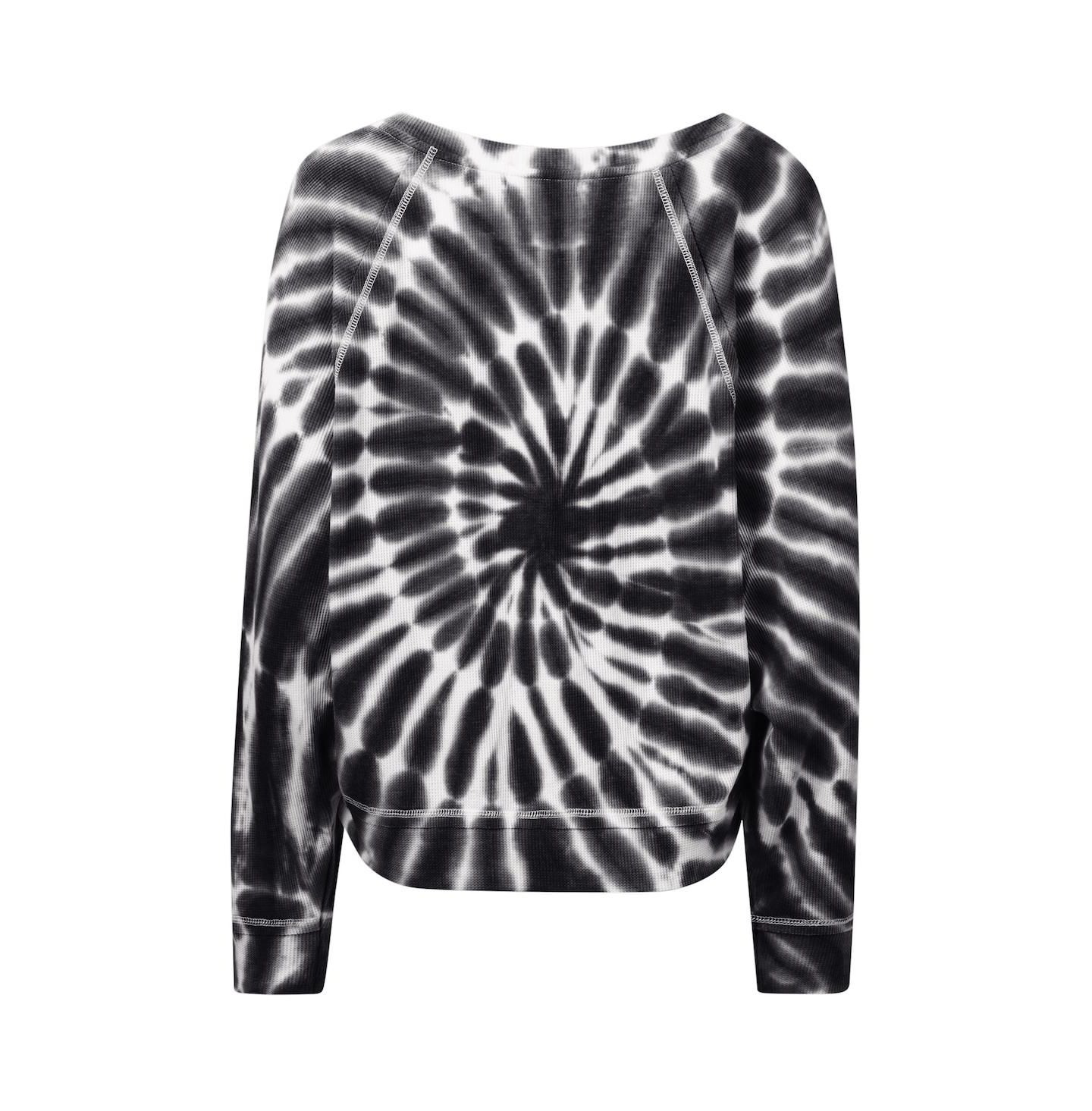 Женская футболка Touch Black Trackhouse Racing Punt Tri-Blend Long Sleeve — фото 2