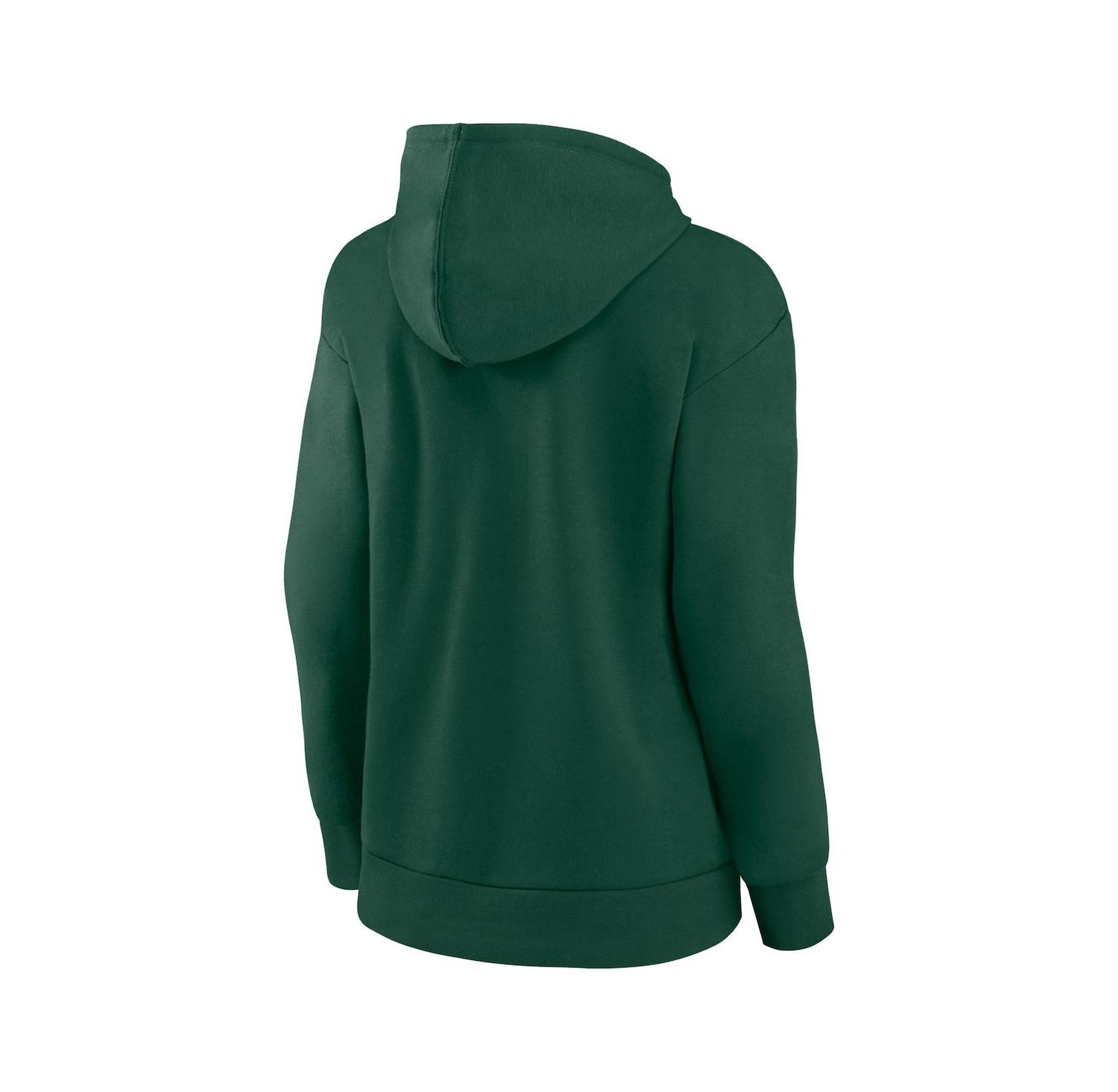 Women's Green Michigan State Spartans Evergreen Campus Pullover Hoodie