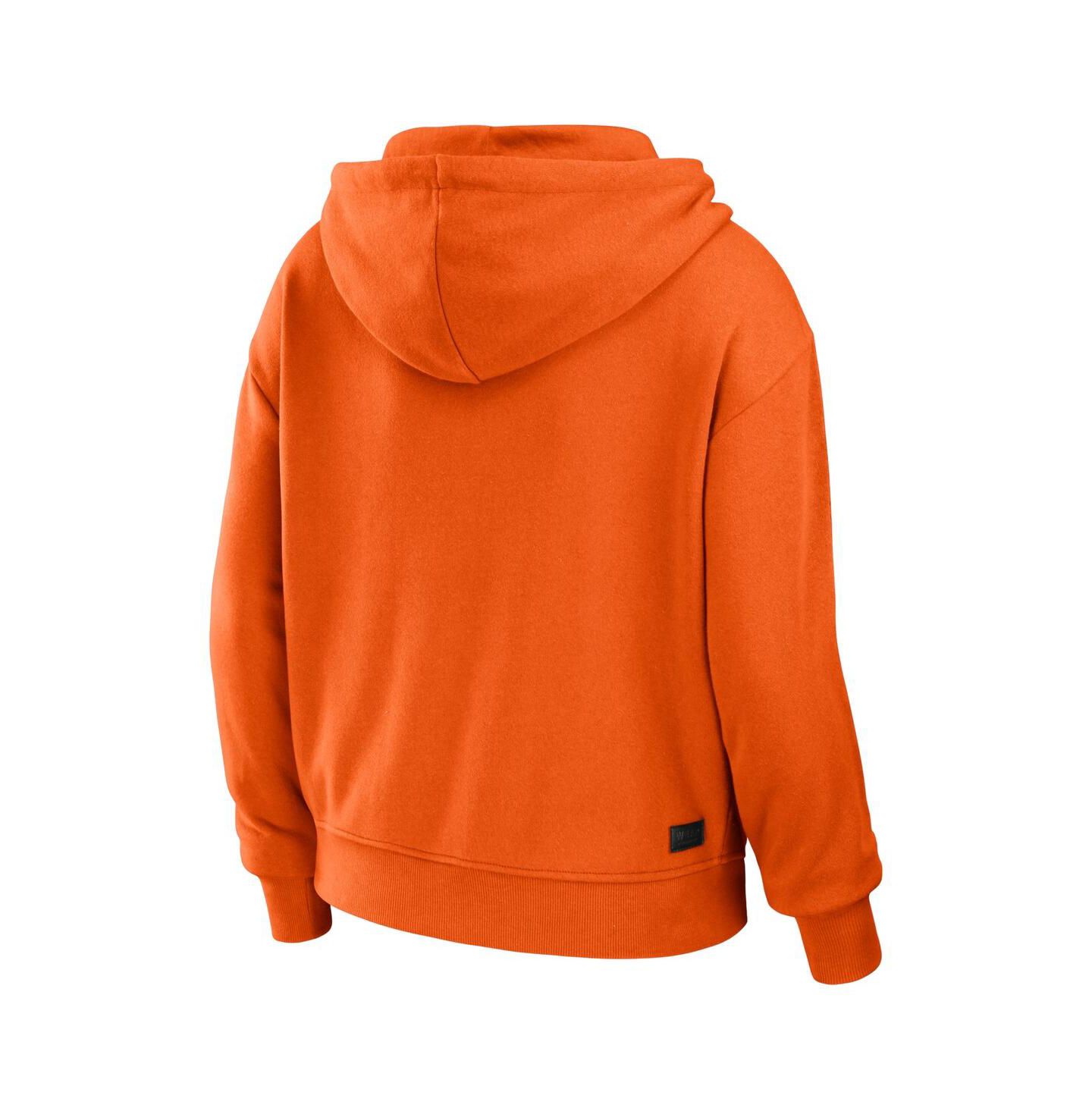 Женская куртка WEAR by Erin Andrews Orange Clemson Tigers Colorblock Full-Zip Hoodie Jacket — фото 3
