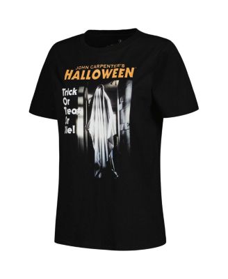 Women's Black Halloween Graphic T-shirt