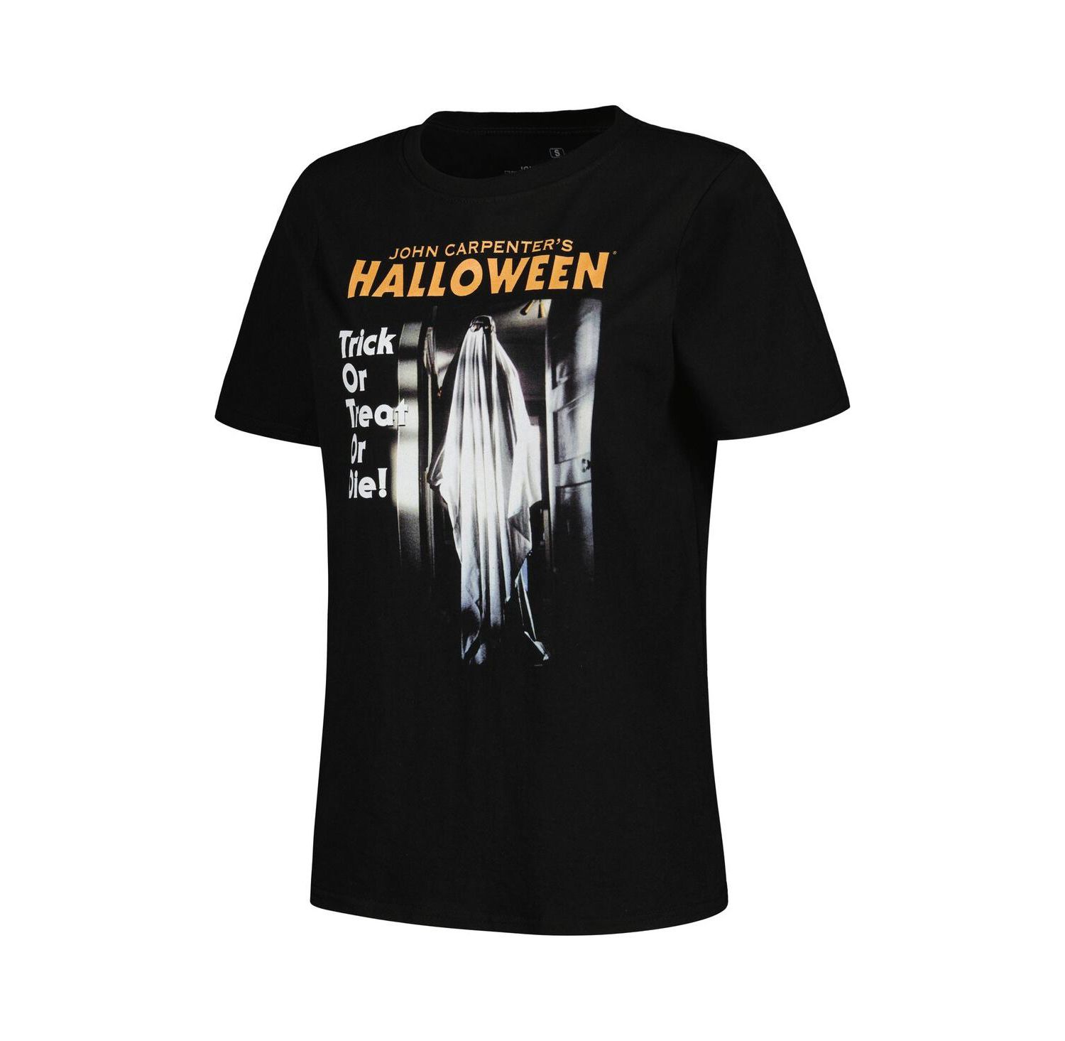 Women's Black Halloween Graphic T-shirt