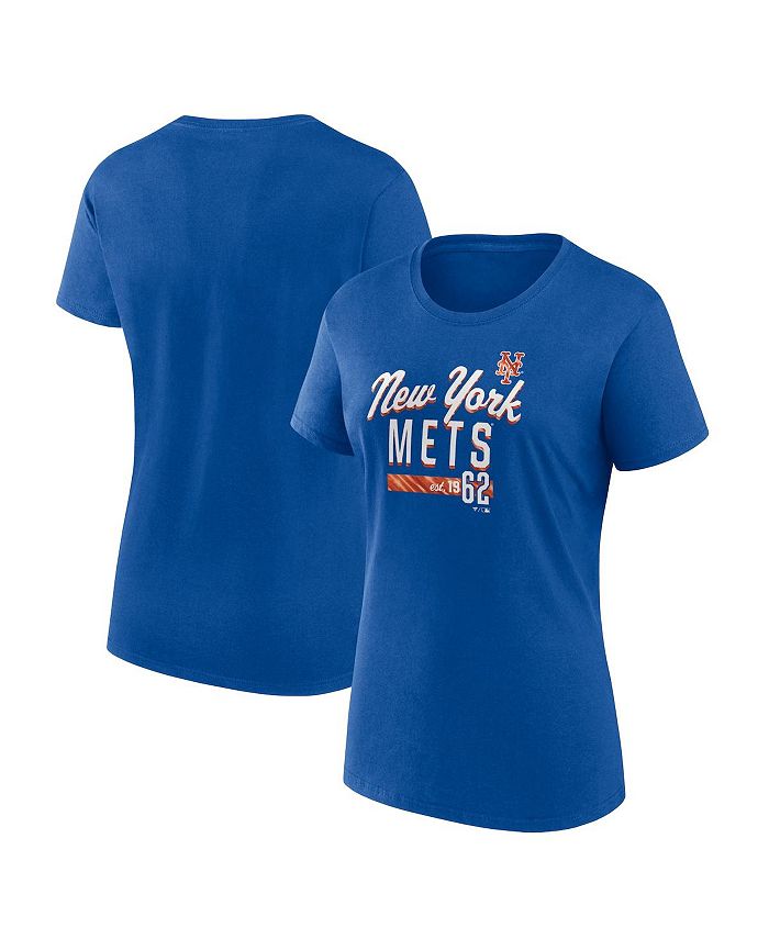 Custom New York Mets Men's Royal Roster Name & Number T-Shirt 