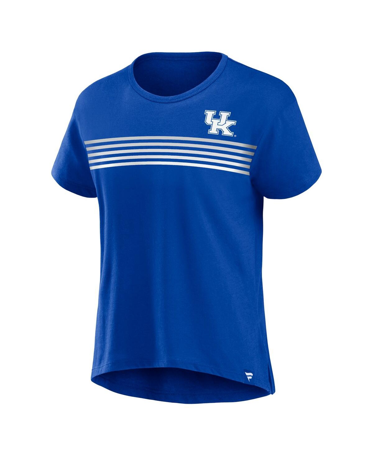 Fanatics Women's  Royal Kentucky Wildcats Tie Breaker T-shirt In Royal