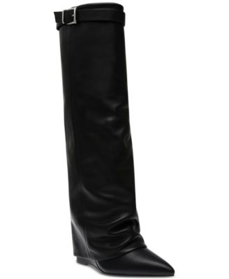 Women s Corenne Cuffed Wedge Tall Dress Boots