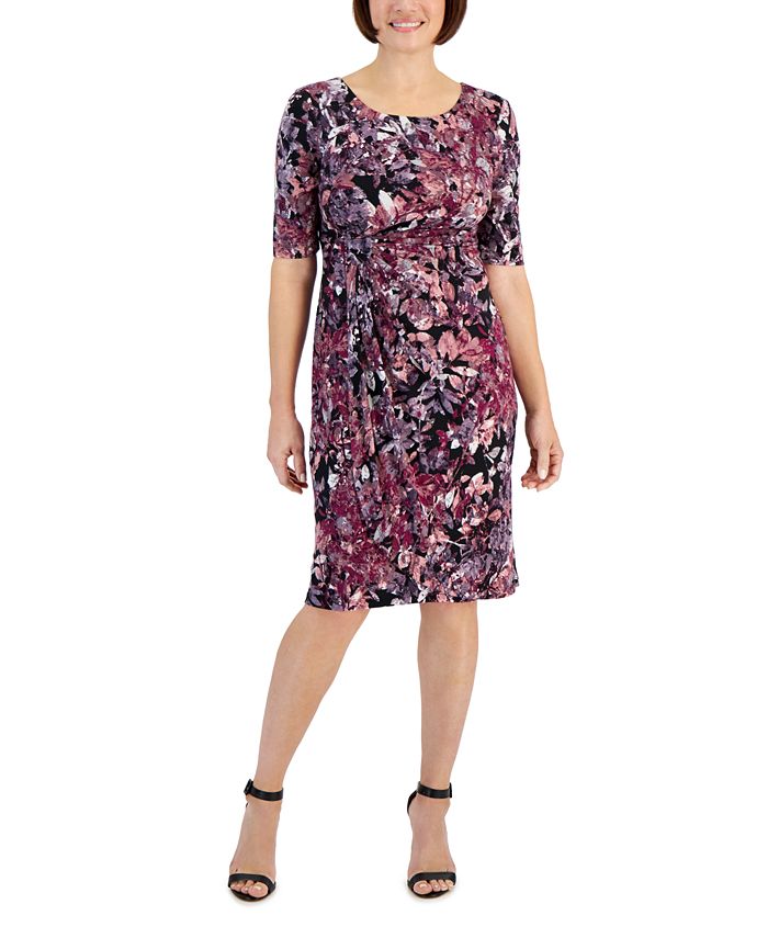 Macys plum 2025 dress