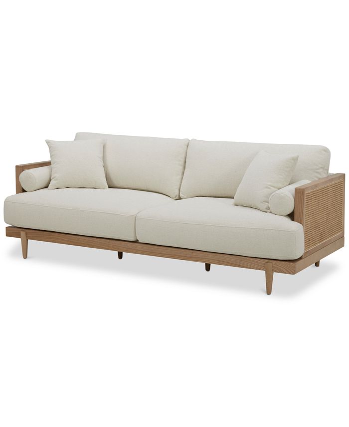 Kellsie 87 Fabric Sofa, Created for Macy's - Ivory